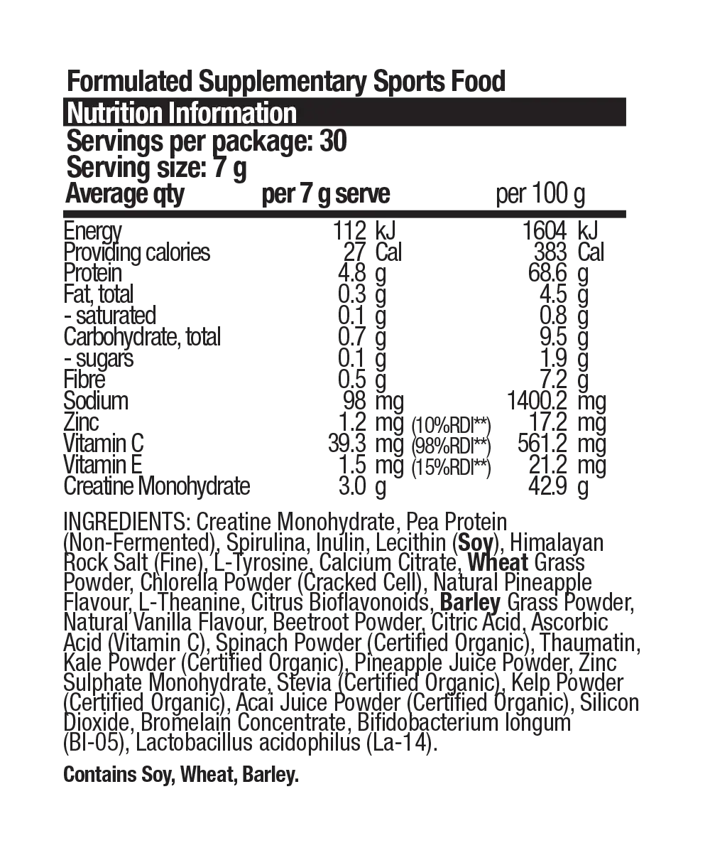 Performance Greens + Creatine - Image 3