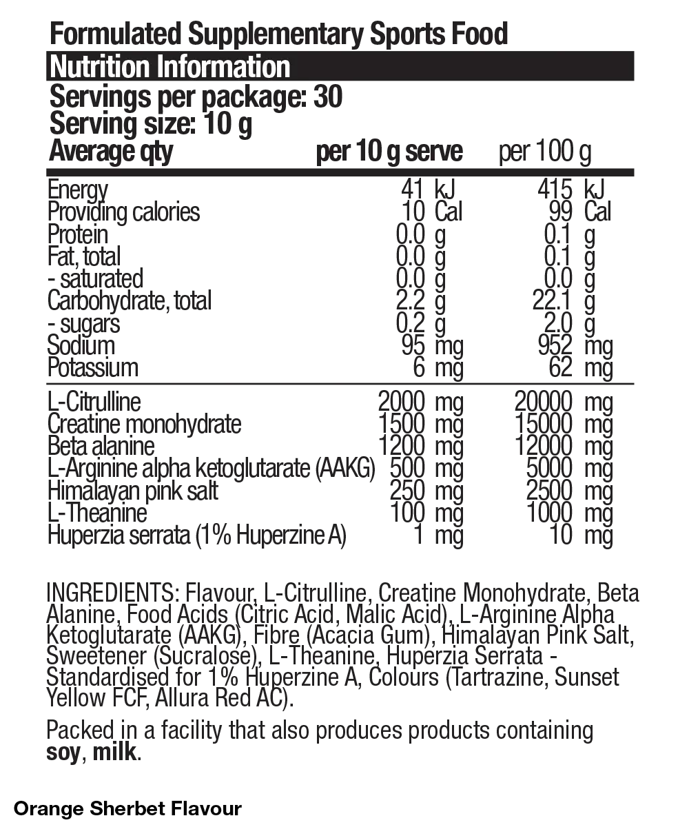 PUMP Non Stim Pre-Workout - Image 6